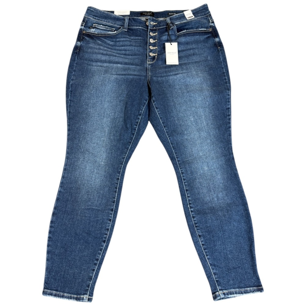 Judy Blue Dark Blue High-Rise Skinny Jeans